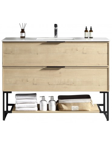 Véona 48" Vick Oak, Freestanding Vanity
