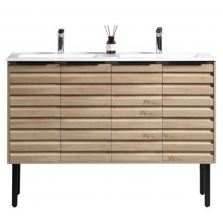 Tavira 48" Zurich Oak, Vanité sur pied