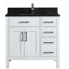 Goli 36-inch Bathroom Vanity – Solid Wood white