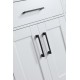Goli 48" blanc, Solid wood