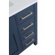 Goli 36'' Bathroom Vanity – Solid Wood Antique Blue