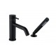 Robinet de bain noir 2 morceaux – Collection Kami | Robinetterie moderne