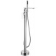 Percée, ​Brass Faucet with chrome finish for freestanding bathtubs