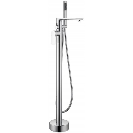 Percée, ​Brass Faucet with chrome finish for freestanding bathtubs