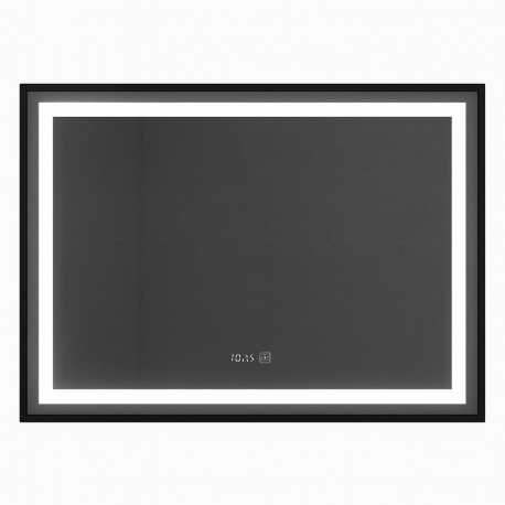 Miroir LED rectangulaire, 48 × 36", collection Bluesync