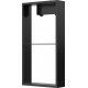Suspended Shower Niche 12*24, matte black finish