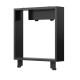 Niche de Douche Suspendue 16*16, fini Noir mat