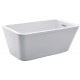 Ran, 59" Freestanding bath