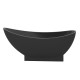 68" Freestanding Bath – Matte black – Zaleia