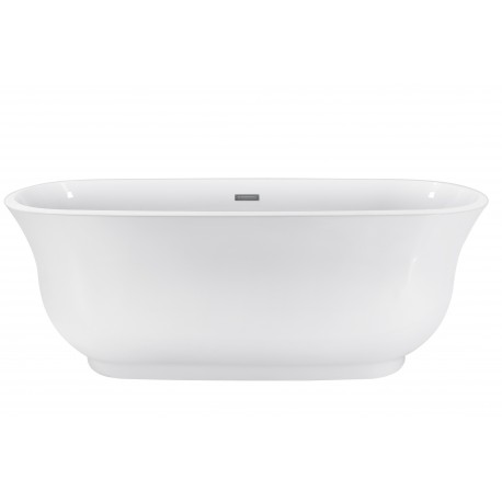 67" Freestanding Bath – Glossy White – Thalira