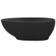 Bain autoportant 71" Noir mat – Elyon