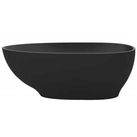 Bain autoportant 71" Noir mat – Elyon