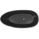 Bain autoportant 71" Noir mat – Elyon