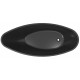 68" Freestanding Bath – Matte black – Zaleia
