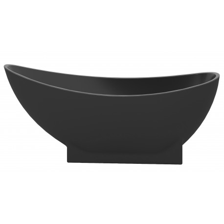 68" Freestanding Bath – Matte black – Zaleia