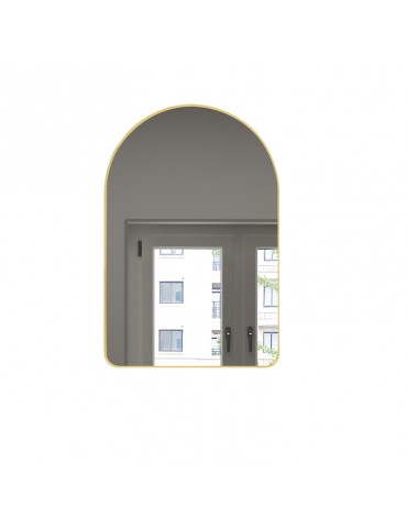 Mirror, 24 × 36", Matte Gold Finish, Arcea Collection