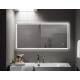 Miroir LED rectangulaire, 48 × 28", collection Biela