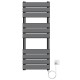 Nix matte black, electric towel warmer