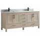 Goli 60'' Bathroom Vanity – Solid Wood greige