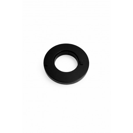 Cap noir trop-plein lavabo