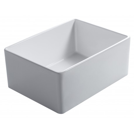 Balios, 24" Glossy White Porcelain Sink