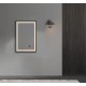 LED Rectangular Mirror, 24 × 36", Bluesync Collection