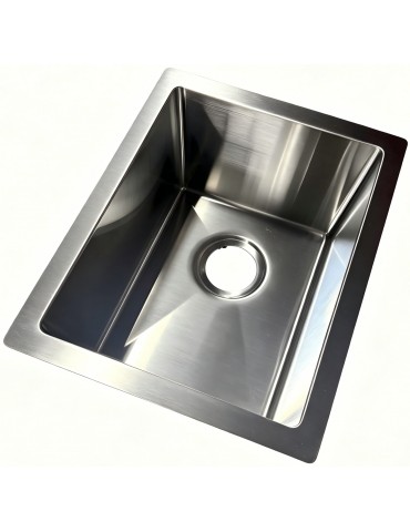 Kitchen Sink, 13 x 17" x 10", Stainless Steel