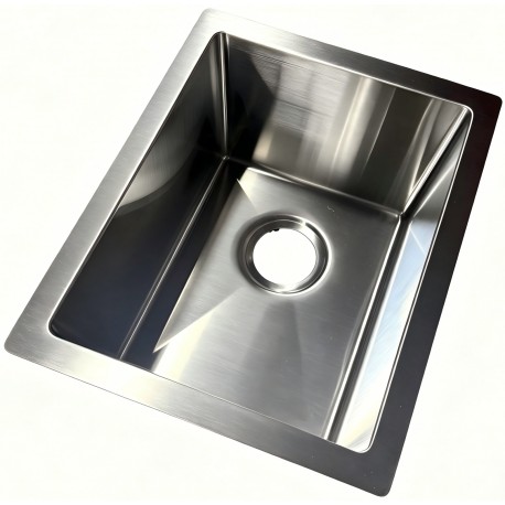 Kitchen Sink, 13 x 17" x 10", Stainless Steel
