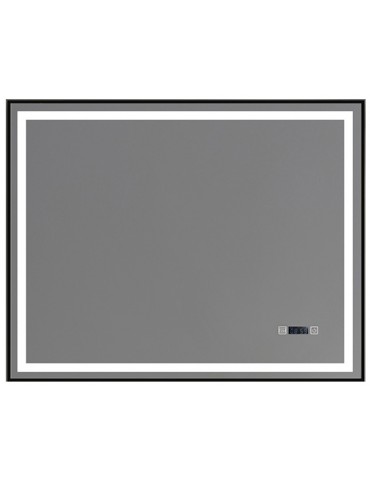 LED Rectangular Mirror, 48 × 36", Bluesync Collection