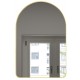 Mirror, 24 × 36", Matte Gold Finish, Arcea Collection