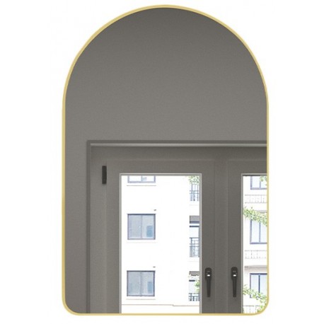 Miroir, 24 × 36", fini or mat, collection Arcea