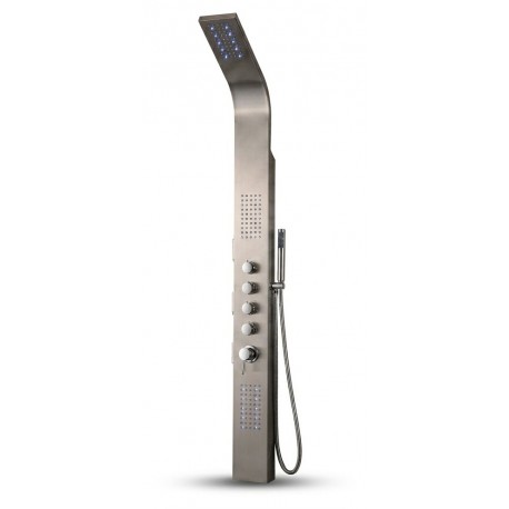 Éos, Chrome Shower Column with LED