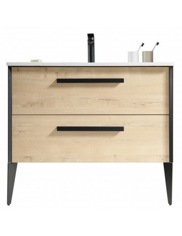 Helsinki 39.5 " vick oak, Freestanding vanity