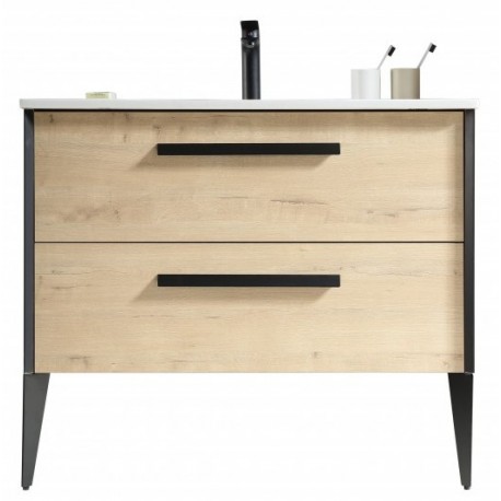 Helsinki 39.5 " vick oak, Freestanding vanity