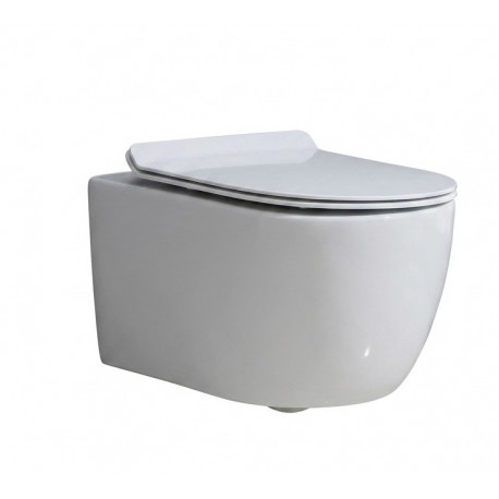 Ogi, toilette murale noir mat