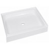 Shower base Artemis 36*36'' with 3 flanges