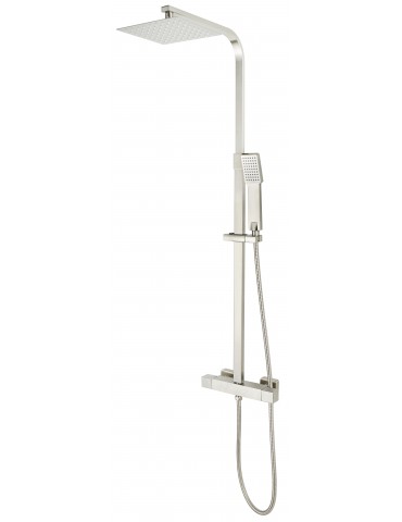 Ares, Brushed nickel thermostatic shower faucet