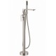 Percée, ​Brass Faucet with chrome finish for freestanding bathtubs