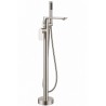 Robinet de bain nickel brossé – Collection Hades