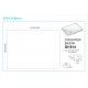 Lavabo sous-plan 18 × 14 po, blanc, collection Boba-II