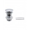 Chrome bathtub drain