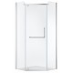 Neo-Angle Shower, 36 × 36", Chrome finish, Atlas Collection