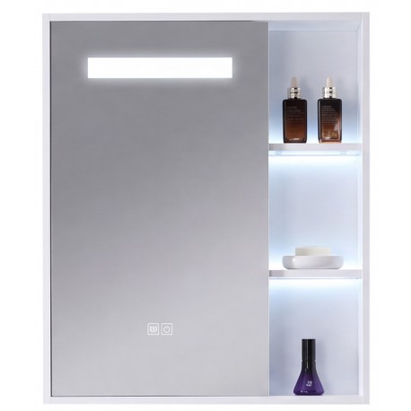 VISTA 24 in. LED medicine cabinet with storage and anti-fog