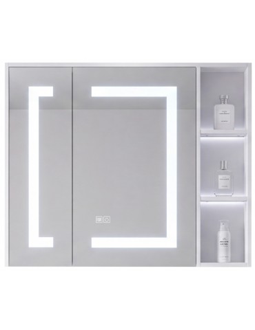 VISTA, armoire-miroir DEL 30 po avec rangement et antibuée