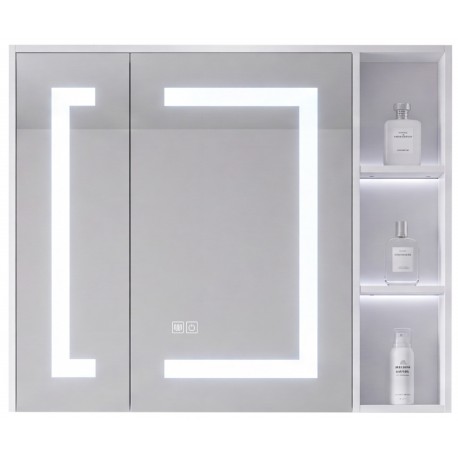 VISTA, armoire-miroir DEL 30 po avec rangement et antibuée