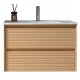 Vanité flotante simple, 29.5", collection Ligna