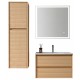 Vanité flotante simple, 29.5", collection Ligna (miroir et meuble de côté vendu séparément)