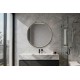 LED Bathroom Mirror 36 x 36", Matte Black – SOLIS Collection