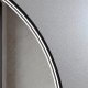 SOLIS Miroir de salle de bain DEL 36 x 36" noir mat