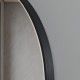 SOLIS Miroir de salle de bain DEL 36 x 36" noir mat